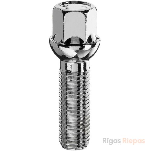 Bimecc wheel bolt M14x1.5x40, ball R14, 17 mm key