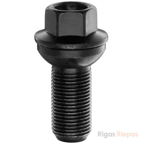 Bimecc wheel bolt M15x1.25x27, ball R14, 17 mm key