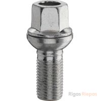 Bimecc wheel bolt M14x1.5x34, ball R14, 19 mm key