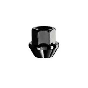 Bimecc wheel nut M14x1.25x17, 60° cone, 17 mm key, black