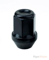 Bimecc wheel nut M14x1.5x34, 60° cone, 19 mm key, black