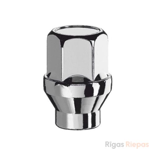 Bimecc wheel nut M12x1.5x34, 60° cone, 21 mm key