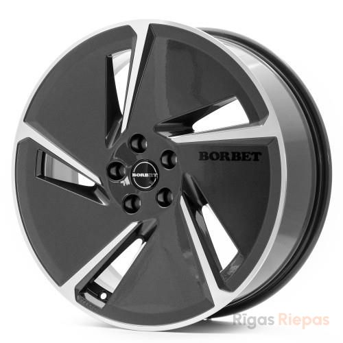 Borbet AE 7.5x20 5x114.3 ET50, антрацитовый (Mistral Anthracite Pol. ExaPeel)