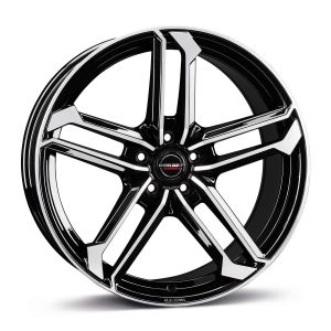 Borbet ATX 8x19 5x112 ET55, black · polished