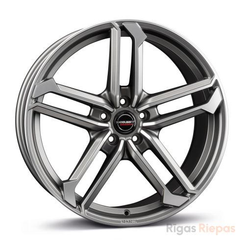 Borbet ATX 8x19 5x108 ET50, антрацитовый · полированный