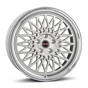 Borbet B 7x17 4x108 ET20, серебристый · полированный (Silver Rim Polished)