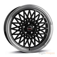 Borbet B 7x17 4x100 ET25, чёрный · полированный (Black Rim Polished)
