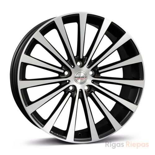 Borbet BLX 8.5x20 5x112 ET45, black · polished
