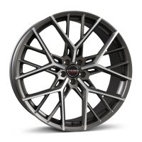 Borbet BY 8.5x19 5x114.3 ET40, antracīta · pulēts (Titan Polished Matt)