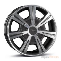 Borbet CH 7.5x17 5x118 ET61, антрацитовый · полированный (Mistral Anthracite Glossy Polished)
