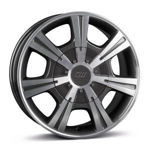 Borbet CH 7.5x17 6x130 ET52, anthracite · polished (Mistral Anthracite Glossy Polished)