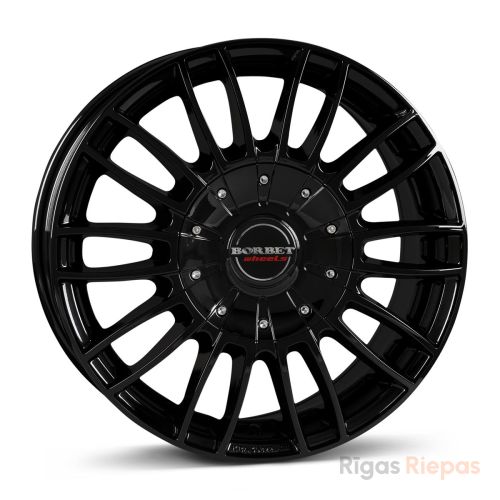Borbet CW3 7.5x17 5x120 ET55, black · gloss