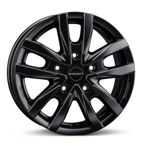 Borbet CW5 6.5x16 5x120 ET60, black · matte
