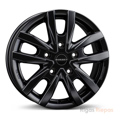 Borbet CW5 6.5x16 5x120 ET60, black · matte
