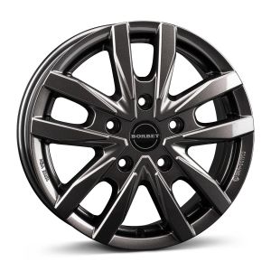 Borbet CW5 6x16 5x118 ET68, antracīta · spīdīgs (Mistral Anthracite Glossy)