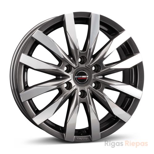 Borbet CW6 7.5x18 6x139.7 ET35, anthracite · polished (Mistral Anthracite Glossy Polished)
