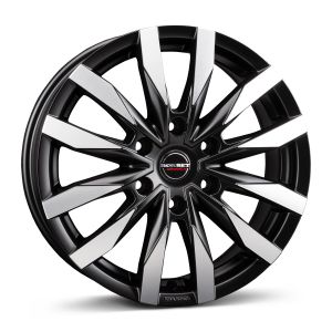 Borbet CW6 7.5x18 6x114.3 ET40, чёрный · полированный