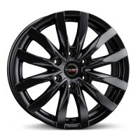Borbet CW6 6.5x17 6x139.7 ET48, melns · matēts