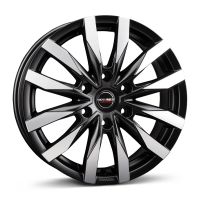Borbet CW6 7.5x18 6x114.3 ET40, чёрный · полированный