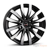 Borbet CW6 7.5x18 6x120 ET45, black · polished
