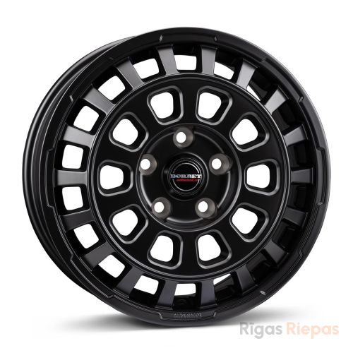 Borbet CW7 7x17 6x139.7 ET35, black · matte