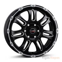 Borbet CW8 8x18 5x114.3 ET38, black · polished (Black Rim Window Polished Matt)