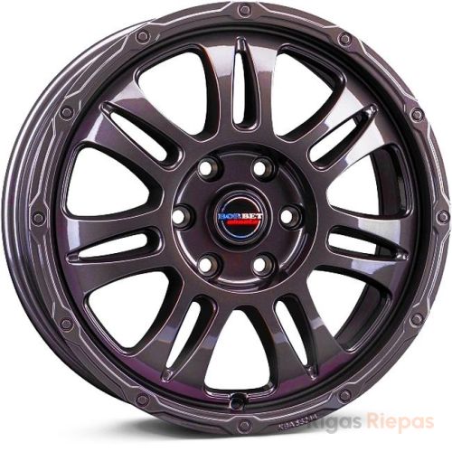 Borbet CW8 8x18 6x130 ET48, anthracite · gloss (Mistral Anthracite Glossy)