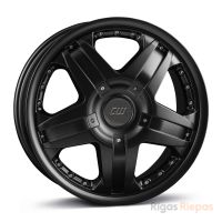 Borbet CWB 8x18 6x130 ET50, melns · matēts