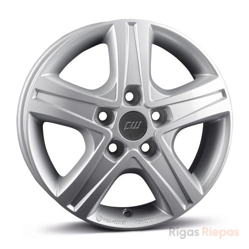 Borbet CWD 6.5x16 5x114.3 ET45, silver (Crystal Silver)