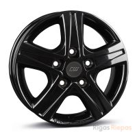 Borbet CWD 7x17 5x114.3 ET45, black · gloss
