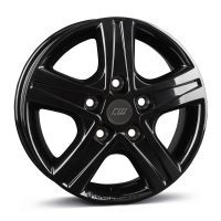 Borbet CWD 6x15 5x118 ET68, black · gloss