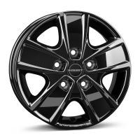 Borbet CWG 6x16 5x118 ET68, чёрный · глянцевый