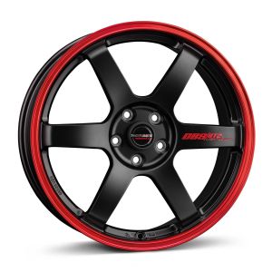 Borbet DB8GT2 8.5x19 5x114.3 ET35, melns · matēts (Black Matt Rim Red)