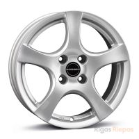 Borbet F 6x15 4x108 ET28, silver (Brilliant Silver)