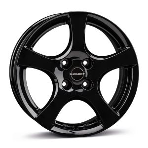 Borbet F 6.5x16 4x98 ET35, black · gloss