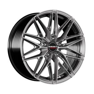 Borbet FB1 8x18 5x114.3 ET40, black · polished (Hyper Black Silver)