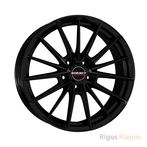 Borbet FB2 8.5x19 5x120 ET35, чёрный · глянцевый