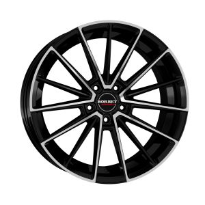 Borbet FB2DC 9x20 5x120 ET40, melns · pulēts