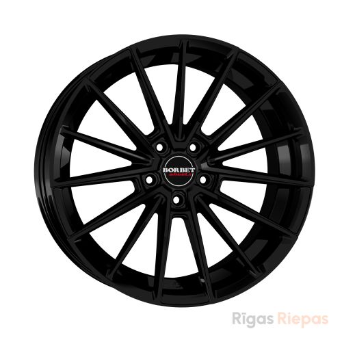 Borbet FB2DC 9x20 5x112 ET35, melns · spīdīgs