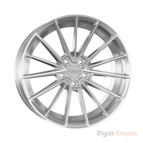 Borbet FB2DC 9x20 5x120 ET40, sudraba