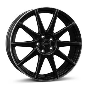 Borbet GTX 8x19 5x108 ET42, black · matte (Black Matt Rim Silver)