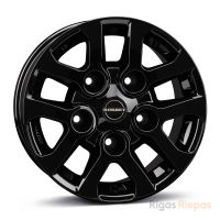 Borbet LD 8x16 5x165.1 ET5, чёрный · глянцевый