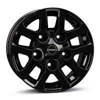 Borbet LD 8x16 5x165.1 ET5, чёрный · глянцевый