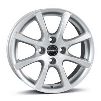 Borbet LV4 5.5x15 4x100 ET40, sudraba (Crystal Silver)