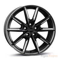 Borbet LX18 8x18 5x114.3 ET40, чёрный · матовый (Black Matt Silver Spoke Rim)