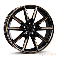 Borbet LX19 8x19 5x112 ET40, чёрный · глянцевый (Black Glossy Gold Spoke Rim)