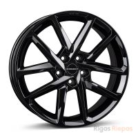 Borbet N 7x17 4x100 ET47, black · gloss