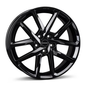 Borbet N 7x17 4x100 ET47, чёрный · глянцевый
