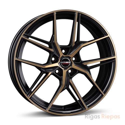 Borbet QX 8x19 5x112 ET44, чёрный · матовый