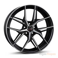 Borbet QX 8x19 5x108 ET50, чёрный · полированный